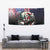 USA Christmas Tapestry Santa Claus With Eagle - Wonder Print Shop