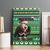 Nigeria Christmas Canvas Wall Art Eagle Santa African Pattern - Wonder Print Shop