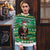 Nigeria Christmas Ugly Christmas Sweater Eagle Santa African Pattern - Wonder Print Shop