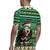 Nigeria Christmas Rugby Jersey Eagle Santa African Pattern - Wonder Print Shop