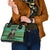 Nigeria Christmas Shoulder Handbag Eagle Santa African Pattern
