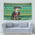 Nigeria Christmas Tapestry Eagle Santa African Pattern - Wonder Print Shop
