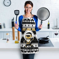 Power Black Ranger Santa Claus Apron Funny Christmas - Wonder Print Shop