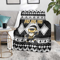 Power Black Ranger Santa Claus Blanket Funny Christmas - Wonder Print Shop