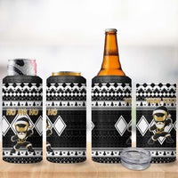 Personalized Power Black Ranger Santa Claus 4 in 1 Can Cooler Tumbler Funny Christmas - Wonder Print Shop