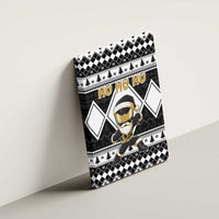 Power Black Ranger Santa Claus Canvas Wall Art Funny Christmas - Wonder Print Shop