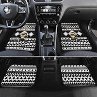 Personalized Power Black Ranger Santa Claus Car Mats Funny Christmas - Wonder Print Shop