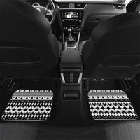 Personalized Power Black Ranger Santa Claus Car Mats Funny Christmas - Wonder Print Shop