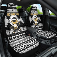 Power Black Ranger Santa Claus Car Seat Cover Funny Christmas - Wonder Print Shop
