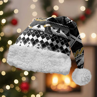 Power Black Ranger Santa Claus Christmas Santa Hat Funny Christmas - Wonder Print Shop