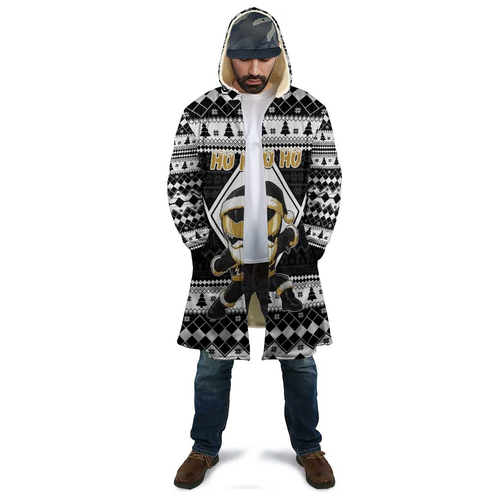 Personalized Power Black Ranger Santa Claus Cloak Funny Christmas - Wonder Print Shop