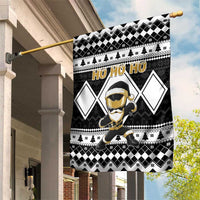 Power Black Ranger Santa Claus Garden Flag Funny Christmas - Wonder Print Shop