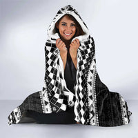 Power Black Ranger Santa Claus Hooded Blanket Funny Christmas - Wonder Print Shop
