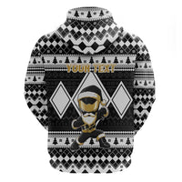 Personalized Power Black Ranger Santa Claus Hoodie Funny Christmas - Wonder Print Shop