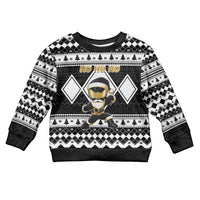 Power Black Ranger Santa Claus Kid Ugly Christmas Sweater Funny Christmas - Wonder Print Shop