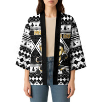 Personalized Power Black Ranger Santa Claus Kimono Funny Christmas - Wonder Print Shop