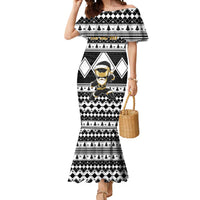 Personalized Power Black Ranger Santa Claus Mermaid Dress Funny Christmas - Wonder Print Shop