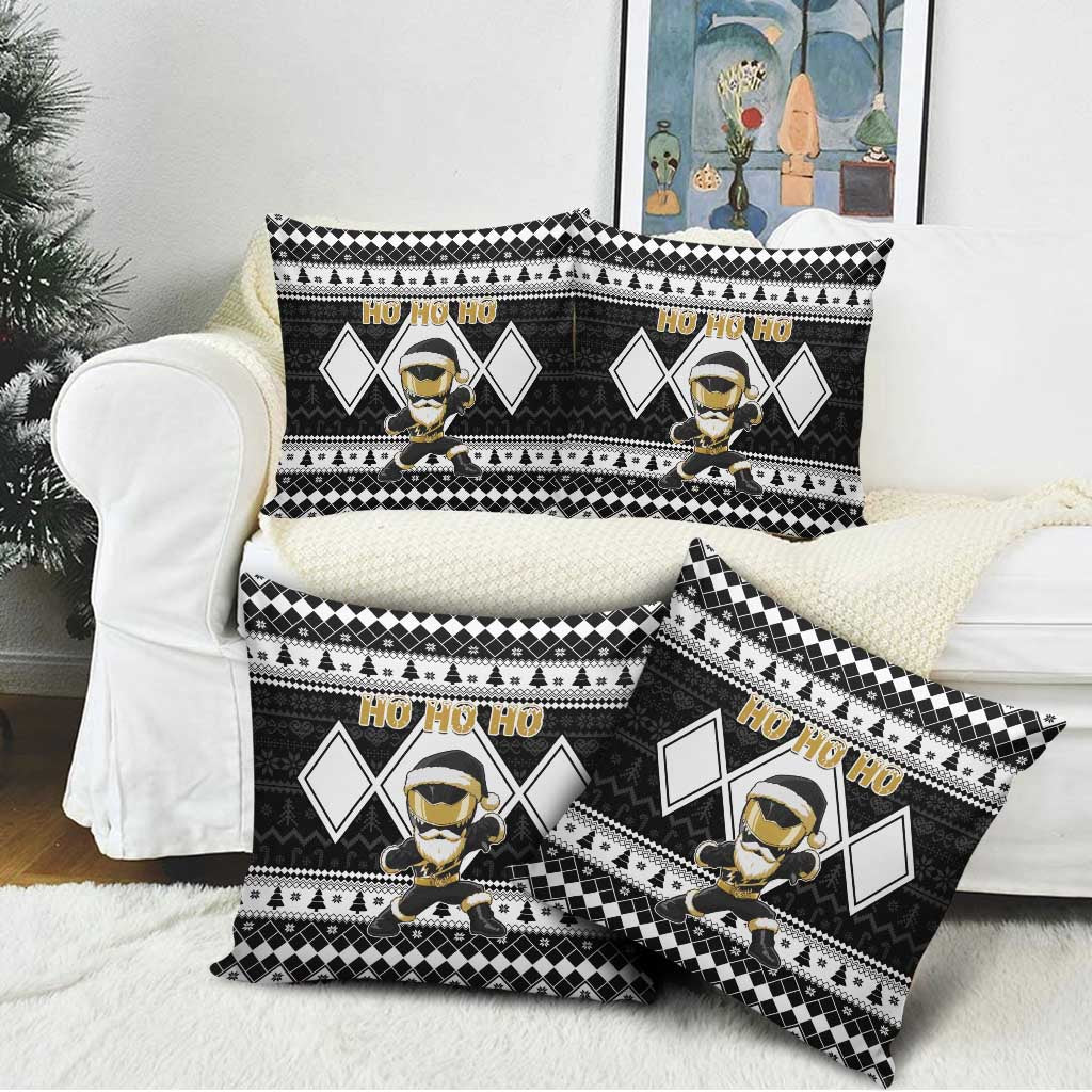 Power Black Ranger Santa Claus Pillow Cover Funny Christmas - Wonder Print Shop