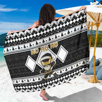 Power Black Ranger Santa Claus Sarong Funny Christmas - Wonder Print Shop