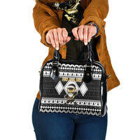 Power Black Ranger Santa Claus Shoulder Handbag Funny Christmas - Wonder Print Shop