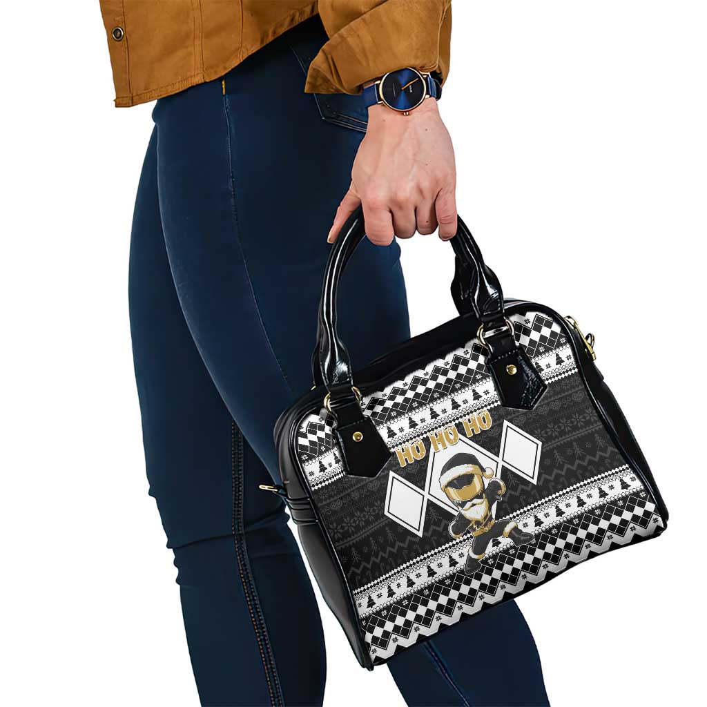 Power Black Ranger Santa Claus Shoulder Handbag Funny Christmas - Wonder Print Shop