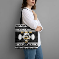 Power Black Ranger Santa Claus Tote Bag Funny Christmas - Wonder Print Shop