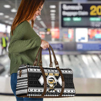 Power Black Ranger Santa Claus Travel Bag Funny Christmas - Wonder Print Shop