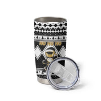 Personalized Power Black Ranger Santa Claus Tumbler Cup Funny Christmas - Wonder Print Shop