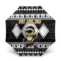 Power Black Ranger Santa Claus Umbrella Funny Christmas - Wonder Print Shop