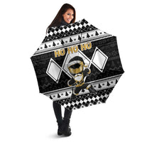 Power Black Ranger Santa Claus Umbrella Funny Christmas - Wonder Print Shop
