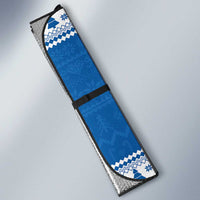 Power Blue Ranger Santa Claus Auto Sun Shade Funny Christmas - Wonder Print Shop