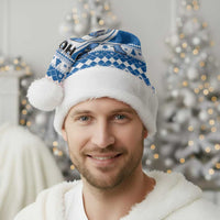 Power Blue Ranger Santa Claus Christmas Santa Hat Funny Christmas - Wonder Print Shop