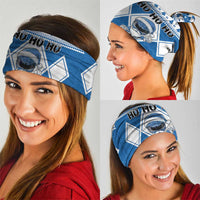 Power Blue Ranger Santa Claus Neck Gaiter Funny Christmas - Wonder Print Shop