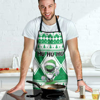 Power Green Ranger Santa Claus Apron Funny Christmas - Wonder Print Shop