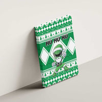 Power Green Ranger Santa Claus Canvas Wall Art Funny Christmas - Wonder Print Shop