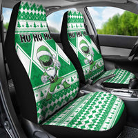 Power Green Ranger Santa Claus Car Seat Cover Funny Christmas - Wonder Print Shop