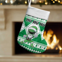 Power Green Ranger Santa Claus Christmas Stocking Funny Christmas - Wonder Print Shop
