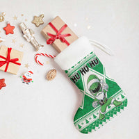 Power Green Ranger Santa Claus Christmas Stocking Funny Christmas - Wonder Print Shop