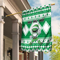 Power Green Ranger Santa Claus Garden Flag Funny Christmas - Wonder Print Shop