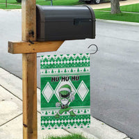 Power Green Ranger Santa Claus Garden Flag Funny Christmas - Wonder Print Shop