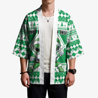 Personalized Power Green Ranger Santa Claus Kimono Funny Christmas - Wonder Print Shop