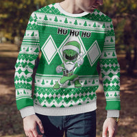 Power Green Ranger Santa Claus Ugly Christmas Sweater Funny Christmas - Wonder Print Shop