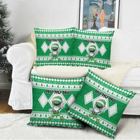 Power Green Ranger Santa Claus Pillow Cover Funny Christmas - Wonder Print Shop