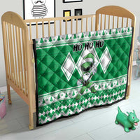 Power Green Ranger Santa Claus Quilt Funny Christmas - Wonder Print Shop