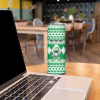 Personalized Power Green Ranger Santa Claus Skinny Tumbler Funny Christmas - Wonder Print Shop