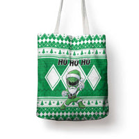 Power Green Ranger Santa Claus Tote Bag Funny Christmas - Wonder Print Shop