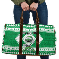 Power Green Ranger Santa Claus Travel Bag Funny Christmas - Wonder Print Shop