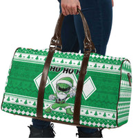 Power Green Ranger Santa Claus Travel Bag Funny Christmas - Wonder Print Shop