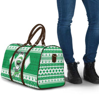 Power Green Ranger Santa Claus Travel Bag Funny Christmas - Wonder Print Shop
