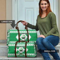 Power Green Ranger Santa Claus Travel Bag Funny Christmas - Wonder Print Shop